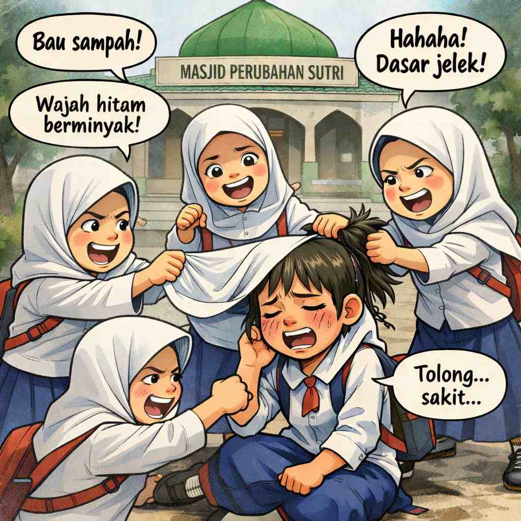 Siswi SDN Sobo Diduga Dikeroyok Teman Sekelas, Didikan Ala Preman?
