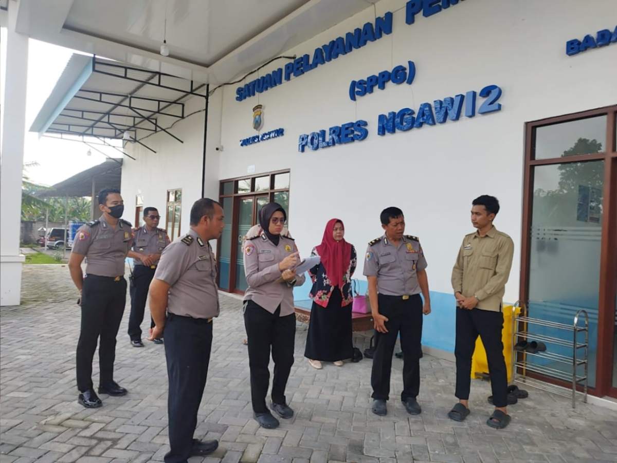 Dukung Program MBG, 3 SPPG Polres Ngawi Konsisten Terapkan Food Safety