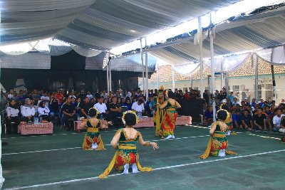Warga Binaan Lapas Banyuwangi Tampilkan Seni Tari Hasil Pembinaan