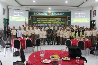 Penguatan Karakter Kebangsaan Bagi Aparatur Sipil Negara (ASN) Semester I TA 2026 Kodim 0825/Banyuwangi